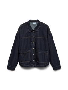 Vero Moda Рубашка-куртка из темно-синего джинсового материала