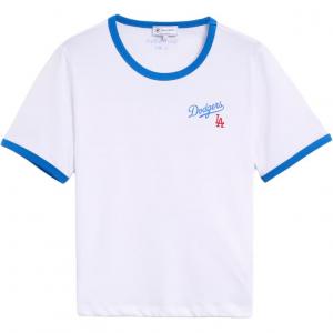 Футболка The La Dodgers Serif Ringer SPORTY & RICH, белый