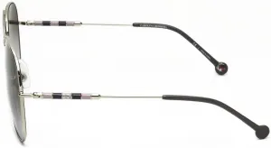 Женские повседневные солнцезащитные очки Carolina Herrera CH 0034/S, желто-коричневые, 64 мм, Light Gold/Brown Sh Violet Lens-3ygqr