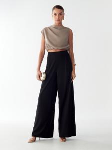 Willa Широкие брюки 'CHARLA' в черном цвете