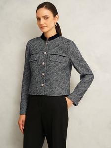 Куртка Tammie Herringbone из шерстяной смеси Hobbs, Multi
