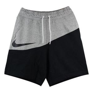Шорты sportswear swoosh small colorblock sports shorts black gray blackgray Nike, черный