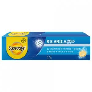 Супрадин Рефилл 50+ Байер 15 шипучих таблеток Bayer Spa