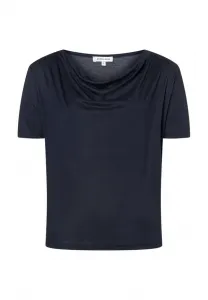 Блузка mit wasserfallausschnitt More & More, Marine