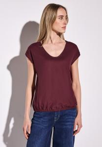 Блуза IN UNI Street One, темно-красный