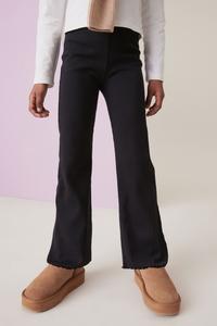 Леггинсы с расклешенной резинкой (3 16 лет) Next, черный