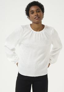 Блуза Kaffe Blouse, Chalk Cc/White