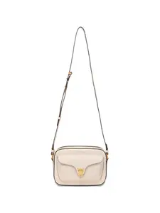 Сумка через плечо с логотипом Coccinelle, белый