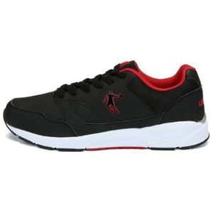 Износостойкие повседневные кроссовки мужские черные красные QIAODAN