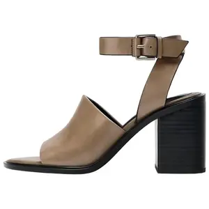 Женские сандалии с одной лямкой taupe ZARA, Taupe