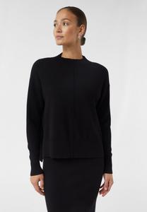 Джемпер comma casual identity MIT BIESEN, Schwarz/Black