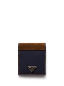 Prada кошелек с логотипом, синий