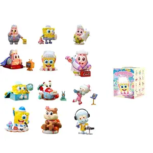 Пижама SpongeBob Pajamas Party Collection Patrick Star Blind Box товар одиночный мистери-бокс/полный бокс 12 шт POP MART