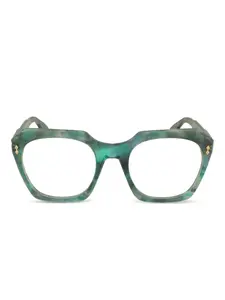Очки Gloria в геометрической оправе Kador, зеленый