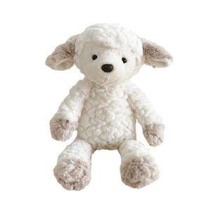 Handsome Милый маленький белый ягненок успокаивающая игрушка маленький ягненок милый мини плюшевый ягненок куклы плюшевая кукла