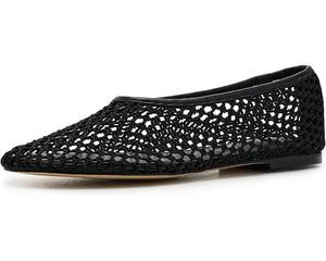 Женские балетки Marc Fisher LTD Jazlyn, Black Mesh/Leather