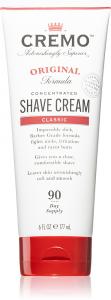 Оригинальный классический крем для бритья Cremo, vyrams 177 мл