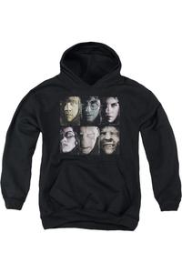 Горизонтальный худи Harry Potter для молодежи Gildan, черный