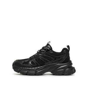 Низкие массивные кроссовки женские Staccato, черный