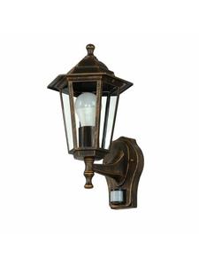 Уличный настенный светильник (Ш)17 х (В)39 см, отделанный античной медью  Licht-Erlebnisse, Kupfer Antik