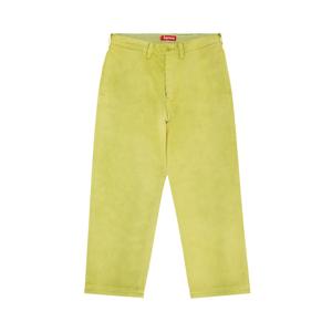 Брюки-чиносы Supreme Потертый зеленый