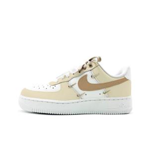 Nike Кроссовки Air Force 1 Rich And Mellow Scent, износостойкие, низкие, для скейтбординга, женские, белые, коричневые