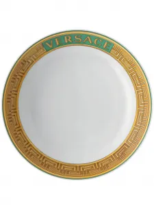 Тарелка с принтом Medusa Amplified 22 см Versace, белый