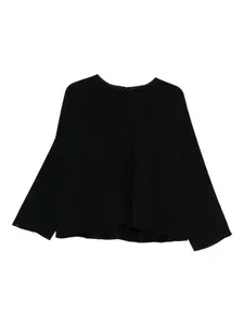 Расклешенный топ Forte Forte, черный