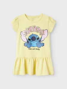 NAME IT Платье 'NMFFoda Stitch' в желтом цвете