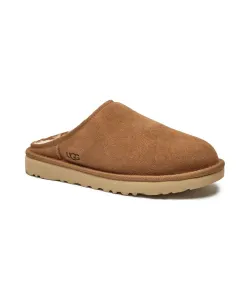 Классические кожаные сандалии-мюли Ugg, коричневый