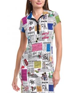 Платье-поло Joseph Ribkoff, белый