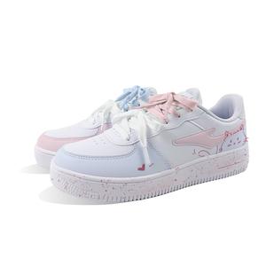 Erke Скейтбордные кроссовки с низким верхом, устойчивые к истиранию, дышащие, унисекс, синие, розовые, разные цвета