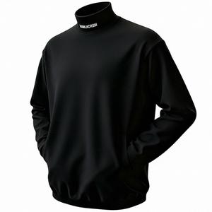 Длинный свитер Unisex X1617, черный long-sleeved