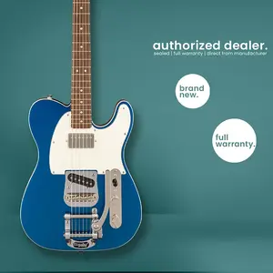 Squier Classic Vibe | Кастомный Telecaster с Bigsby | Lake Placid Blue