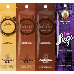 Набор солнцезащитных саше Australian Gold x4 шт.