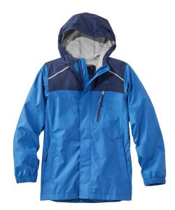 Детская дождевая куртка Trail Model, с цветовыми блоками.