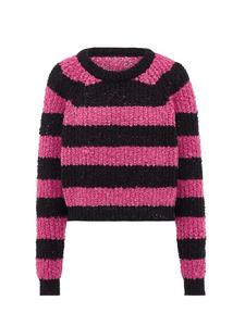 Женский свитер черного и розового цвета Libbi