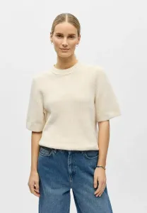 Простая футболка Object, White Sand