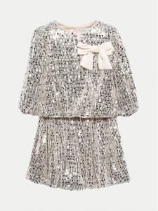 Комплект из блузки и юбки стандартного кроя Abel & Lula, экрю