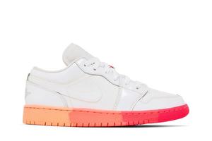 Кроссовки Air Jordan 1 Low GS, белый