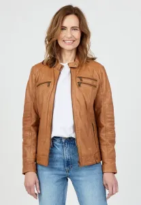 Кожаная куртка sirpa Jcc, Cognac