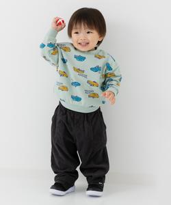 Флисовая толстовка из 100% хлопка с принтом по всей поверхности Chil2, цвет H Car/Mint