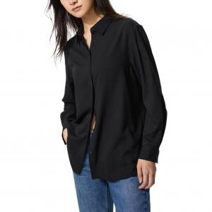 Блуза Uniqlo Rayon, черный