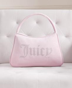 Декоративная подушка в форме сумочки, 25 см x 40 см Juicy Couture, Light Pink