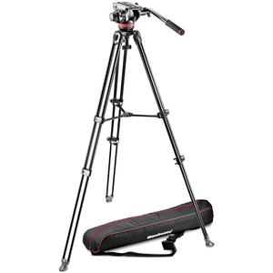 Жидкостная головка Manfrotto MVH502A и штатив MVT502AM с сумкой для переноски