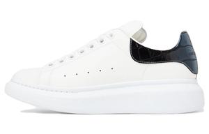 Кроссовки Alexander McQueen Oversized Sneakers 'White Snake Black' Women's