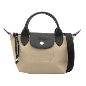 Сумка через плечо Le Pliage Energy Recycled Canvas из переработанного холста, женская, цвет глина LONGCHAMP