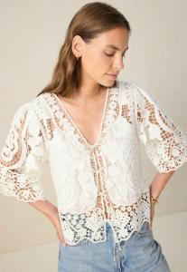 Блуза Sissy-Boy Blouse, Weiß/White