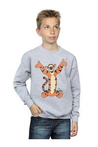 Классический свитшот с изображением тигра Winnie The Pooh, серый