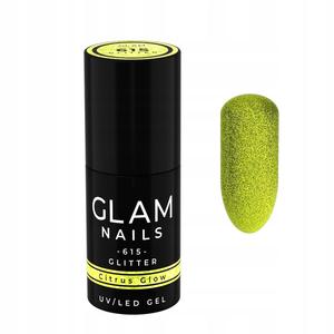 Гибридный лак для ногтей Glam Nails 615 Citrus Glow 6 мл